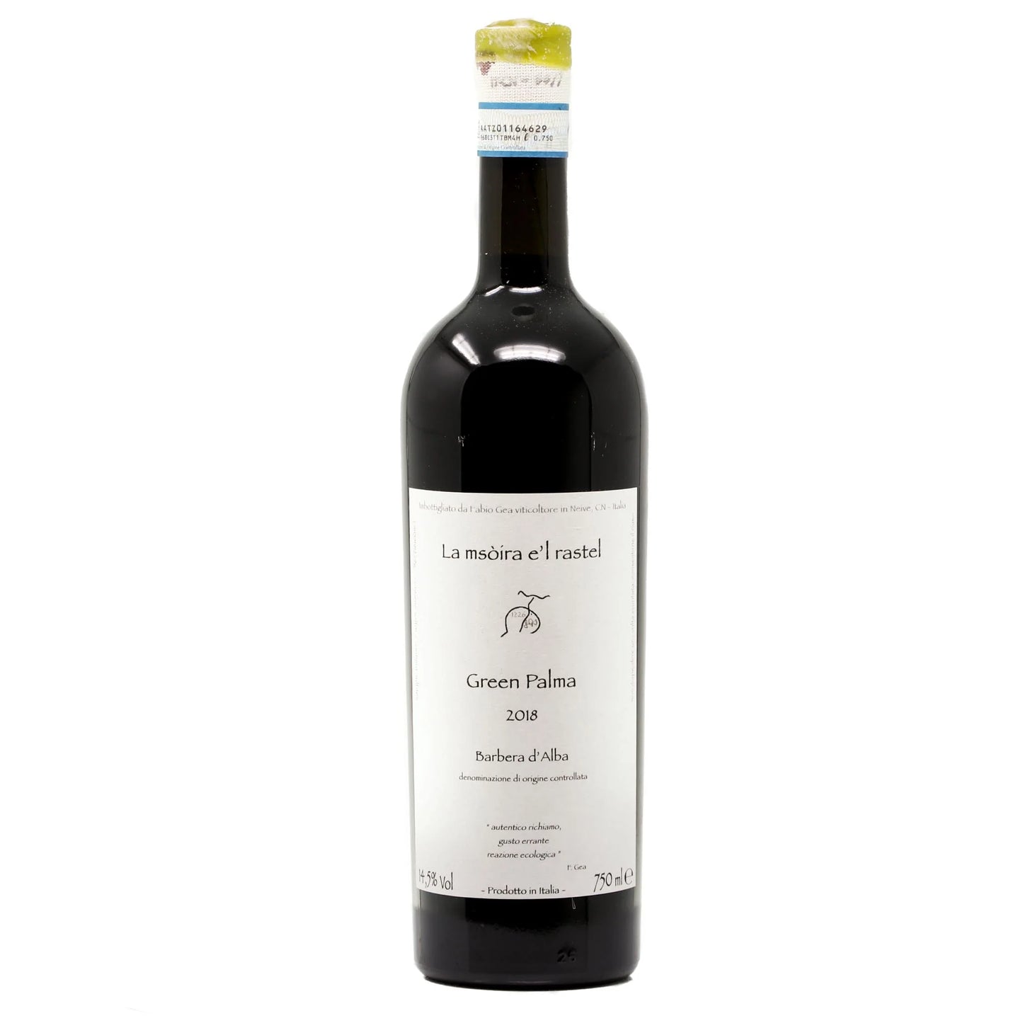 Barbera d'Alba Superiore "Palma" 2018