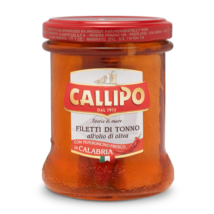 Tuna Fillets with Calabrian Chili Pepper