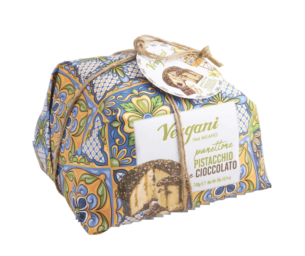 Pistachio and Chocolate Panettone Sicily Trip
