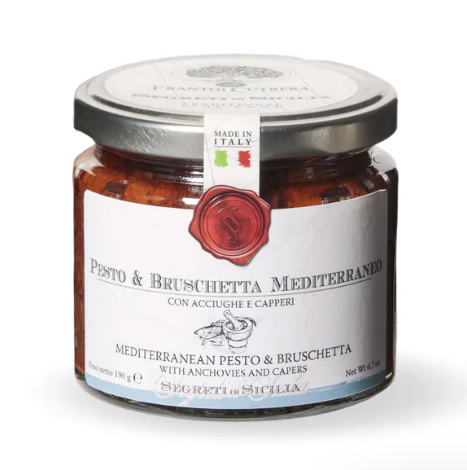 Mediterranean Pesto & Bruschetta