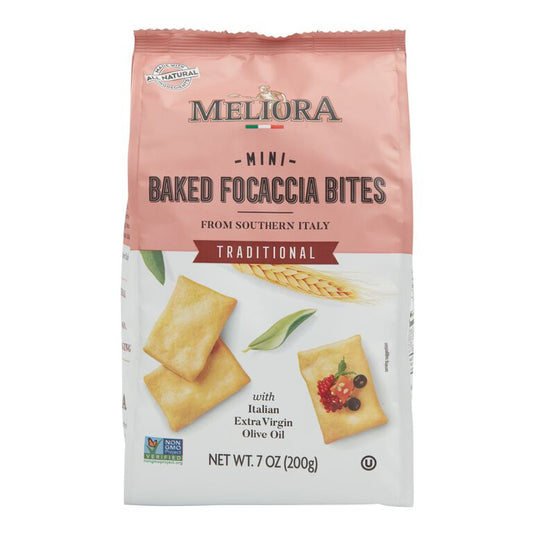 Traditional Baked Focaccia Bites