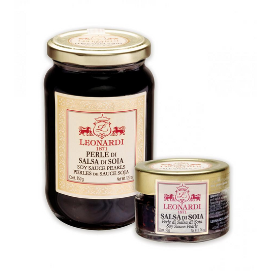 Soy Sauce Balsamic Pearls