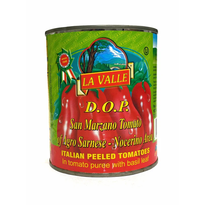 San Marzano Tomato Italian Peeled Tomatoes DOP