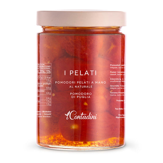 Whole Red Peeled Tomatoes in Brine