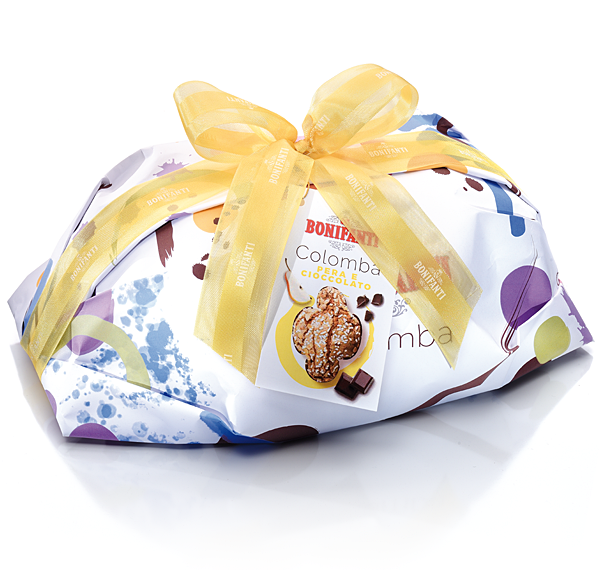 Colomba With Candied Pears & Chocolate Chips