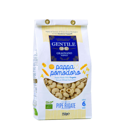 Le Pipe Rigate Organic Kids Pasta